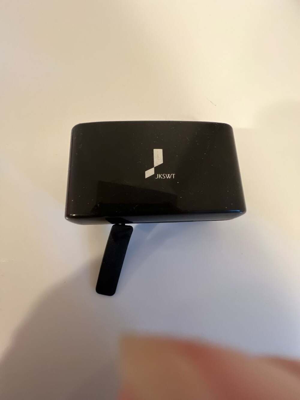 JKSWT Black Portable Power Bank with USB and USB-C Ports